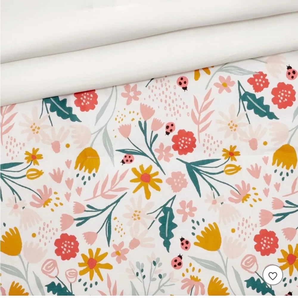 Pillowfort Multicolor Floral Quilt Bedset - Picture 6 of 9